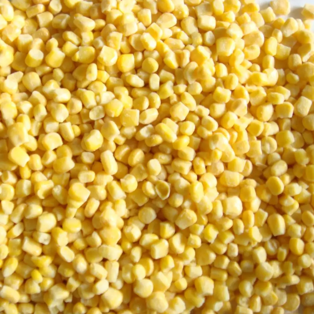 
yellow bulk sweet iqf frozen whole kernel corn 