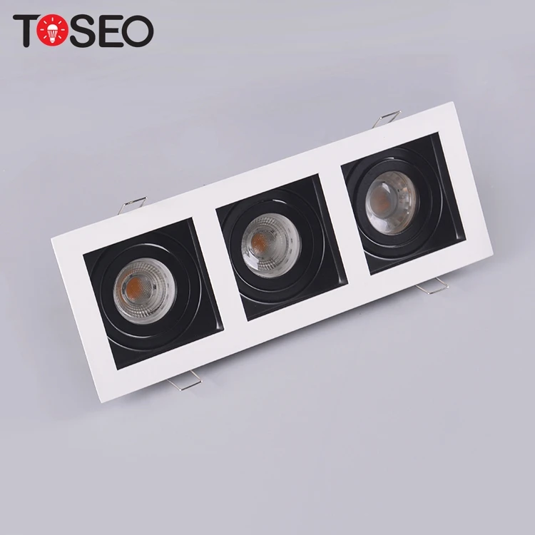 Recessed Dimmable Led Downlight mr16 Die-Casting Alu 5w Led Spot Light Front Replace Bulb Cob  Down Light