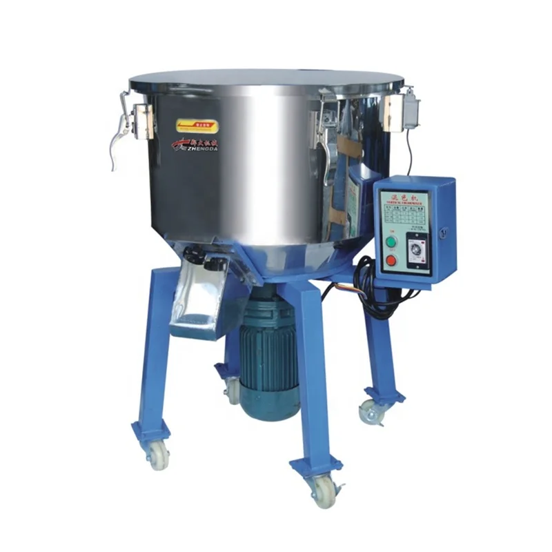 Plastic raw material vertical color mixer machine