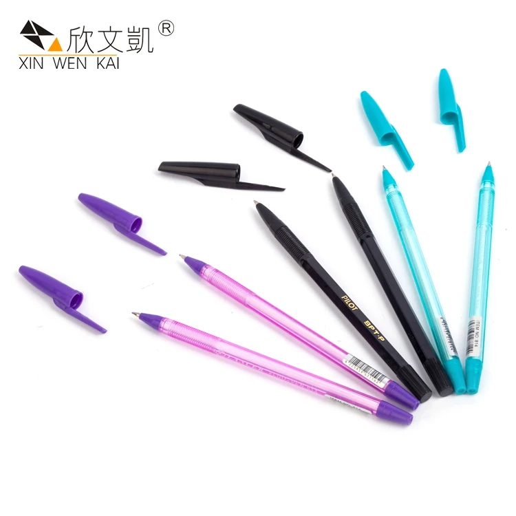 
Promotional Cheap Simple Ballpoint Pen Clear Plastic Ball Point Pen 