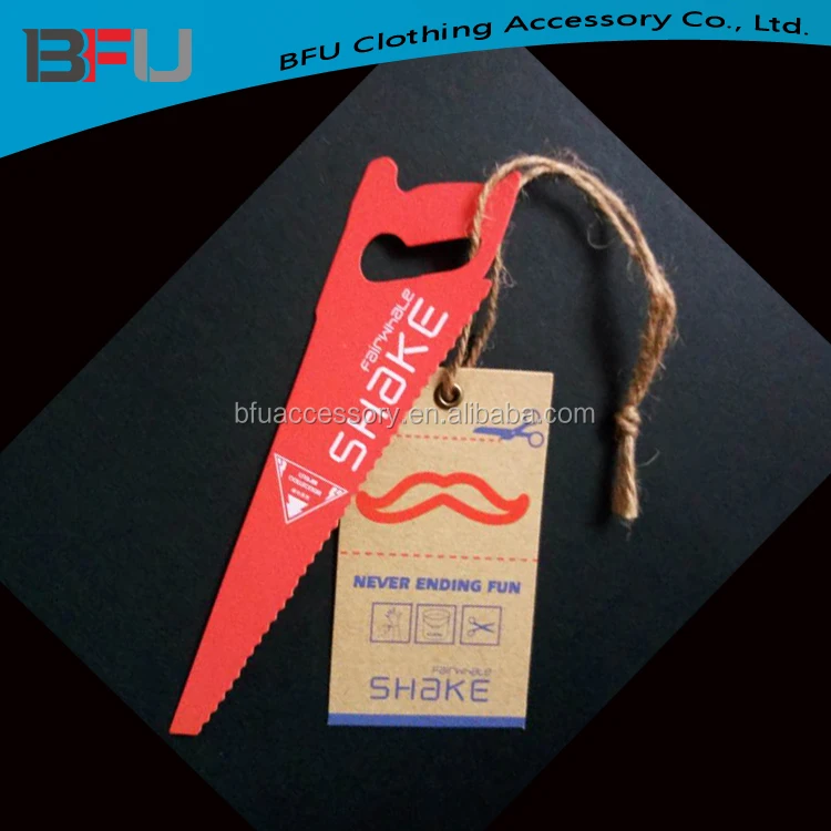 
Custom Vintage jeans shirt clothing tags ,paper hang tags 