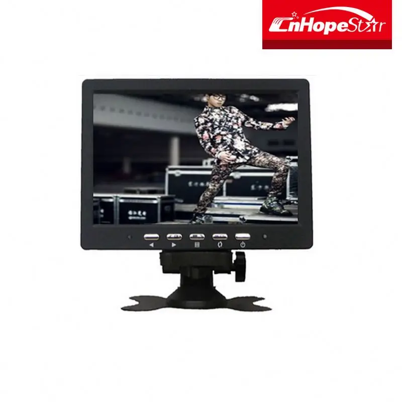 TV 16:9 7 inch ultra-thin TFT LCD color car monitor with 2av