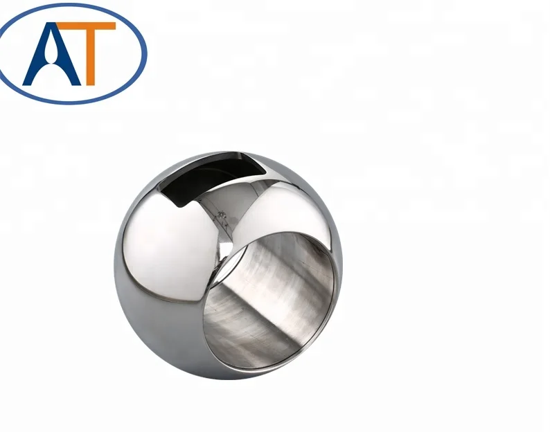 
China Supplier High Quality Hollow Valve Ball with diversion tube suitable for Welding 