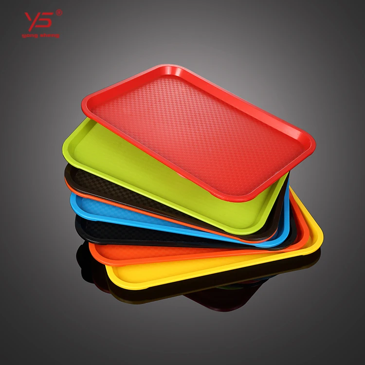Multi color 100% melamine plastic ic tray