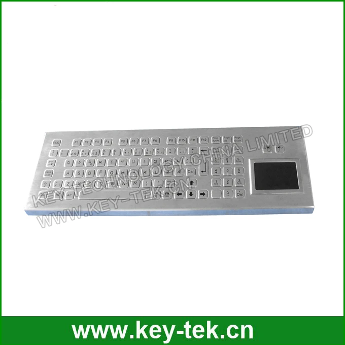 Короткий ход промышленных металлов купол клавиатура с тачпадом цифровая клавиатура