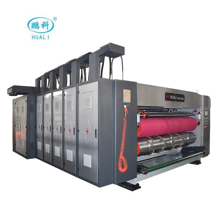 Картонная коробка из гофрированного картона высокоскоростная флексографическая печатная машина для упаковочной машины на продажу