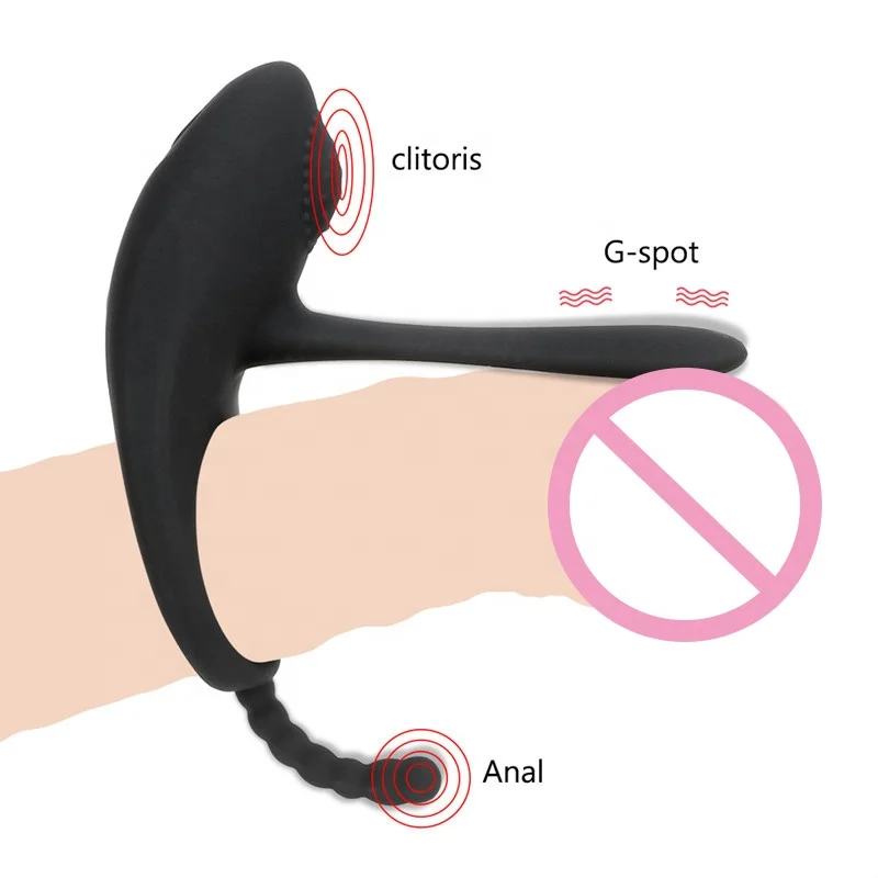 Vibrating Penis Ring Male Cock Ring 7 Speed G-spot Vibrator
