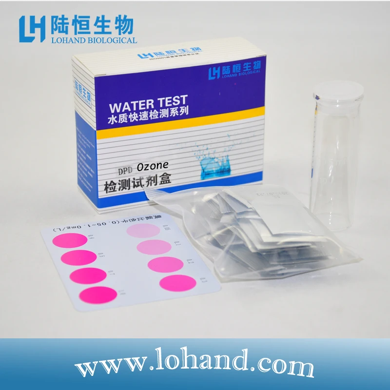 Hot sale lab 50tests Ozone Test kit