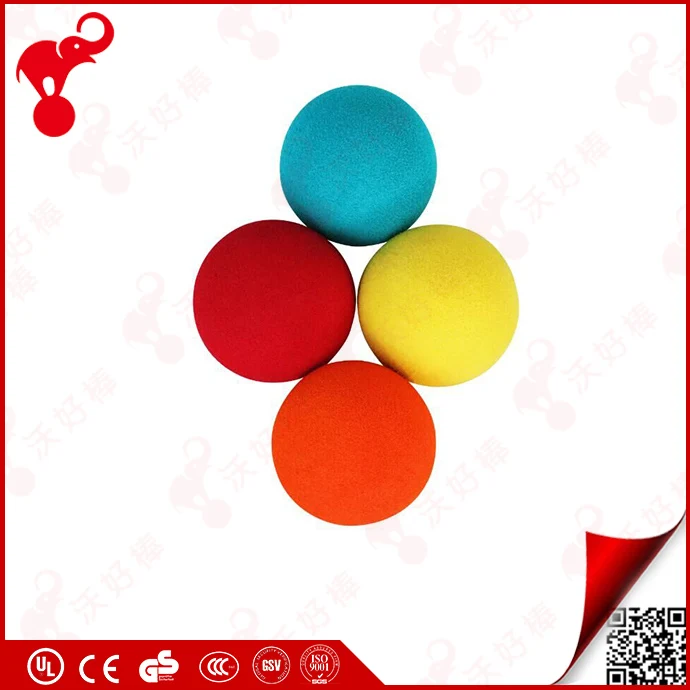 Пользовательские печатные варианте размеры анти-стресс nbr/eva пены красочные практике массового пластиковые мячи для гольфа