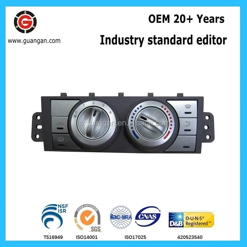 Automatic Air Conditioner Control Panel