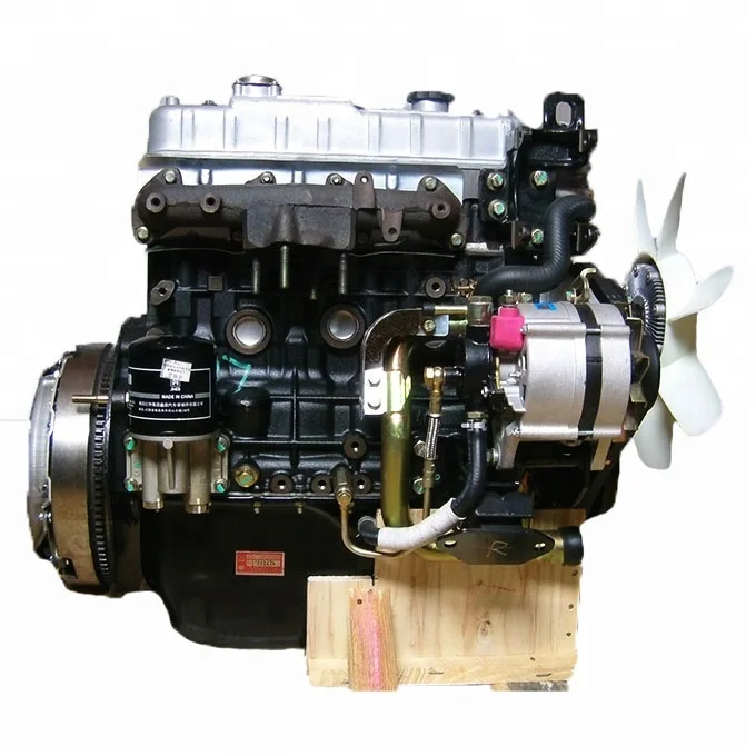 Cheap price 4 cylinders complete engine assembly 4JB1 4JB1T for isuzu pickup truck boat motor auto parts