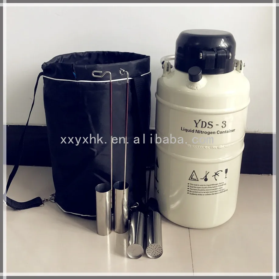 Laboratory equipment cryogenic 35L iquid nitrogen dewar tank