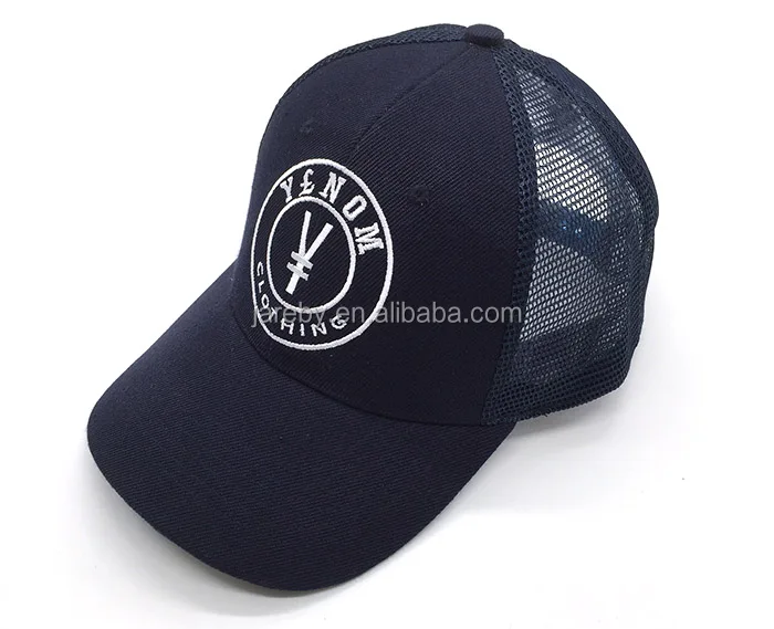 custom 6 panel baseball trucker cap mesh cap