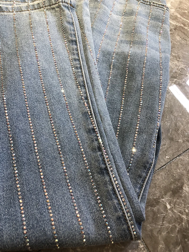 Hotfix strass AB crystal sheet for jean pocket trousers