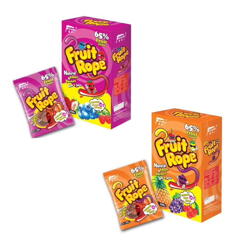 fruit juice gummy candy