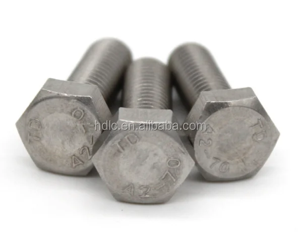 
Hex bolt nuts and washer fastener 