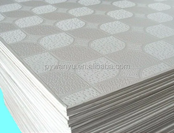 ceiling gypsum board standard size