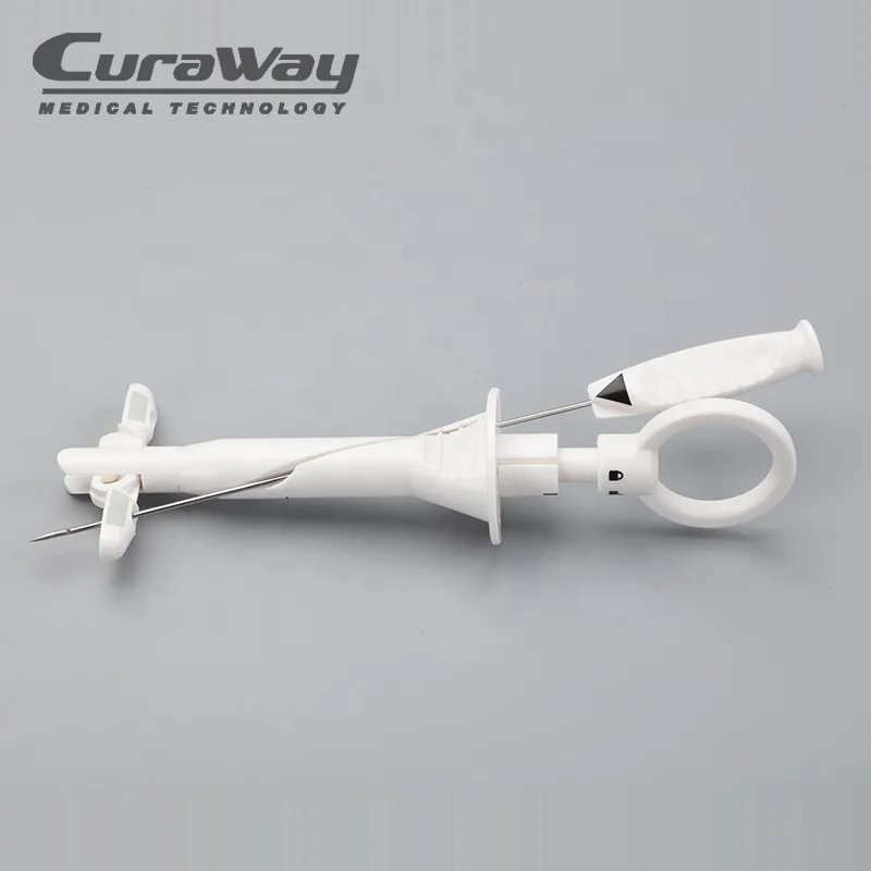 Factory Disposable Medical Supply Sterile Endo Fascial Suture System for ligation in Abdominal Surgery Surgical Instrument