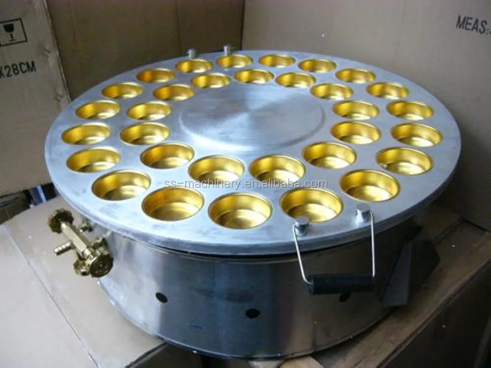 18/22/26 holes red bean cake machine pancakes making machine cake forming machine