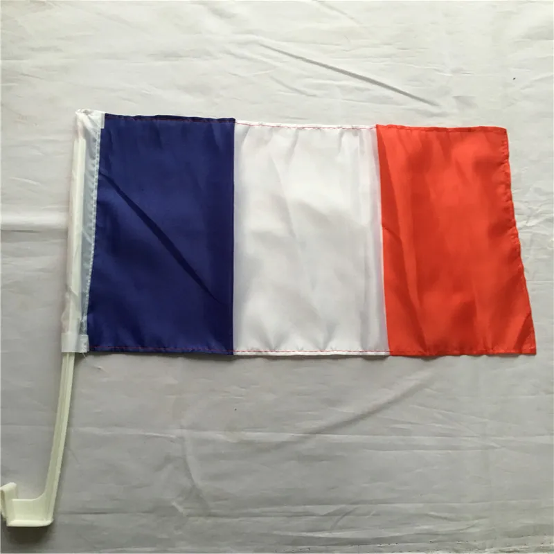 custom France car window flags car mirror cover flag
