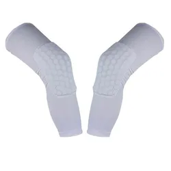 Long Sleeve Protective Strengthen Guard Basketball Sport Work Knee Pad