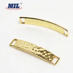 Cheap Price Custom Brand Logo Gold Sewing Washable Metal Label For Clothing