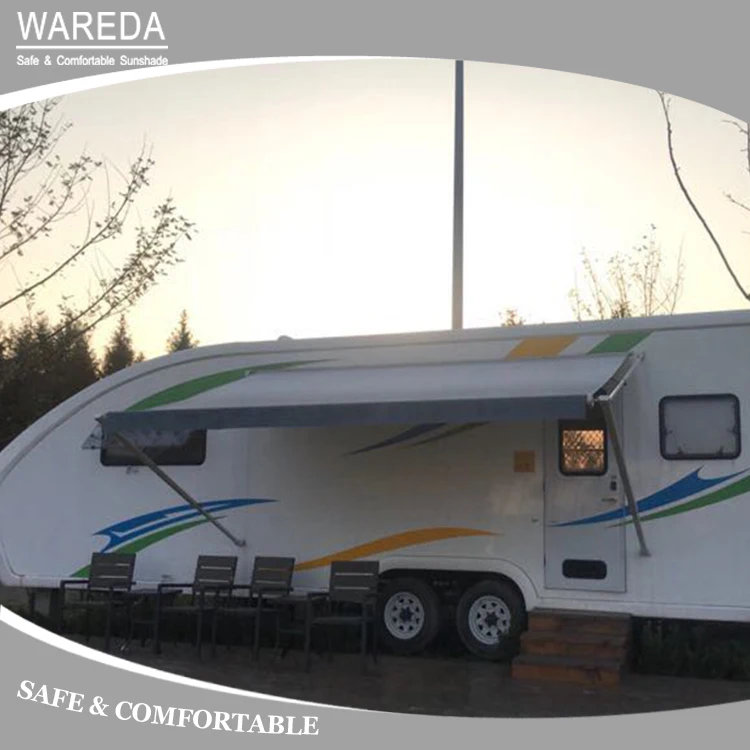 100% PVC Waterproof aluminium caravan travel trailer camper Awning