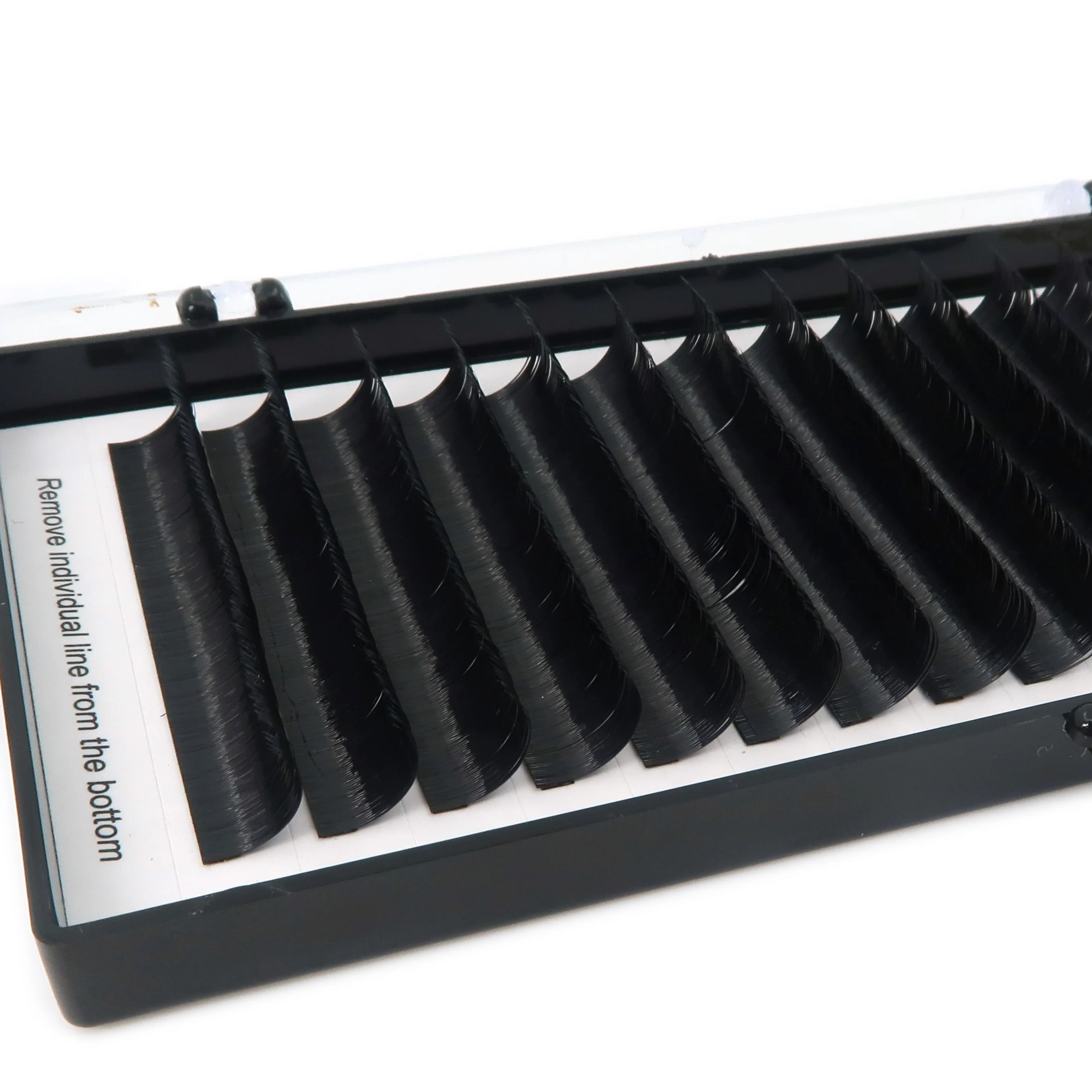 Worldbeauty100% Mink Eyelash Extension 3d Volume Eyelash Extensions 6d Lashes Korean PBT Fiber Synthetic Hair ODM OEM Hand Made