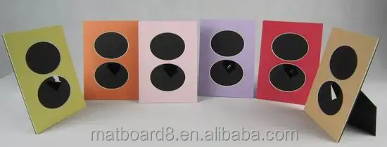 Handmade mat board/ cardboard photo frame