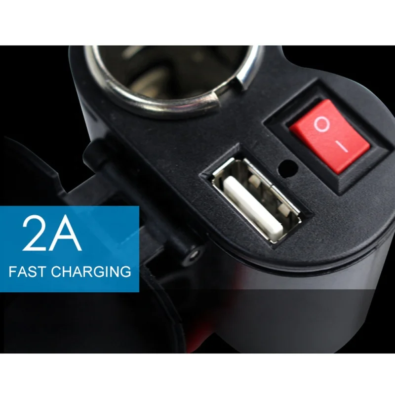 Waterproof Motorbike Charge USB Port For Motorcycle Phone Charger