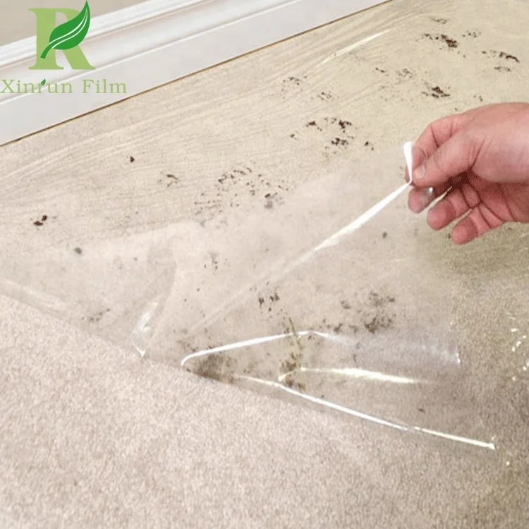 Полиэтиленовая пленка для защиты ковра