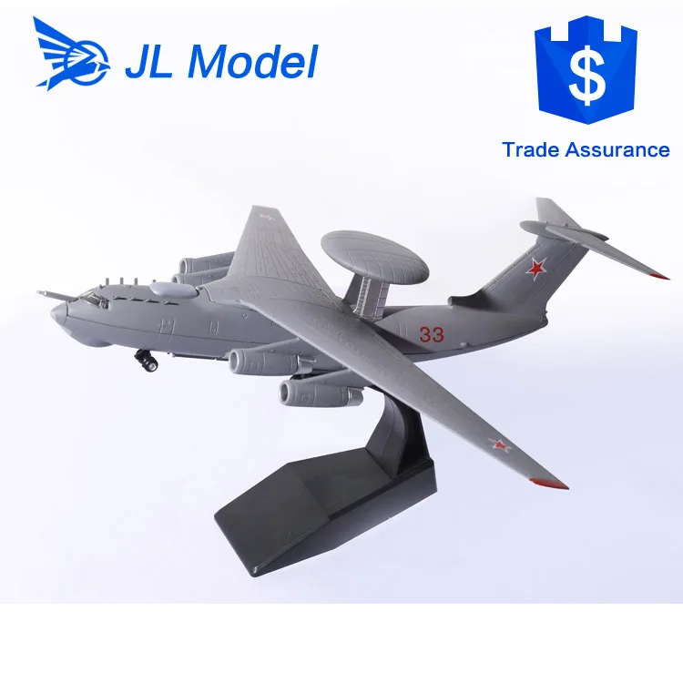2007 Beriev A-50 M Mainstay Russia 1/200 toy bomber planes model