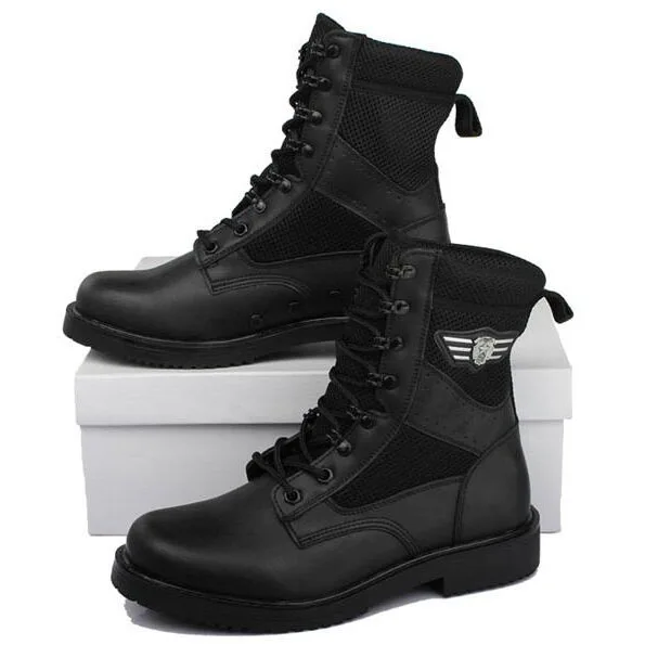 Factory Supply Fashion Indian Jungle Army Security Combat Shoes Price