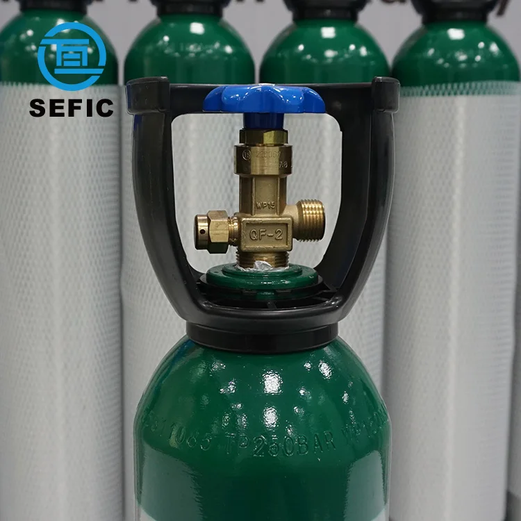 DOT TPED Material Aluminium balloon helium gas cylinder 1L-50L custom Aluminum Cylinder Medical Oxygen Cylinder