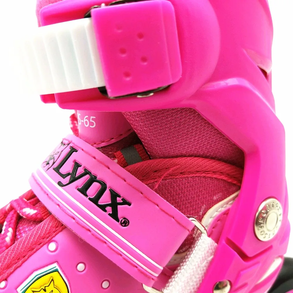 
2018 best quality led 3 wheels Skates adult full set inline skating shoes adjustable 