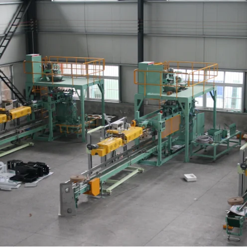 Fertilizer full automatic packaging line(filling, packing, sealing, conveying, palletising)