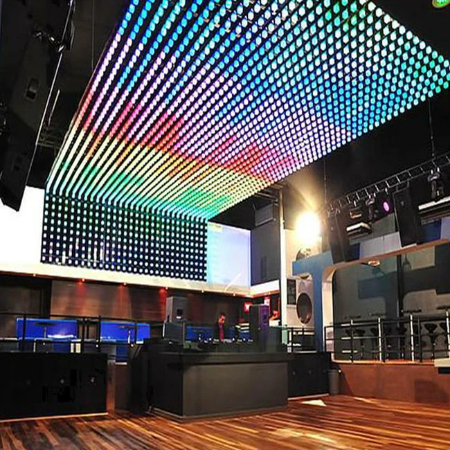 RGB indoor Led point light pixel led for night club decor