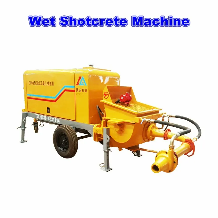 factory supply shotcrete concrete pump portable shotcrete Shoecrete  machine hot sale