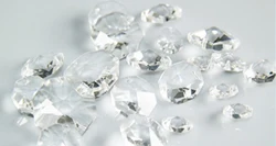 Crystal clear beaded chain curtain wedding decoration backdrops