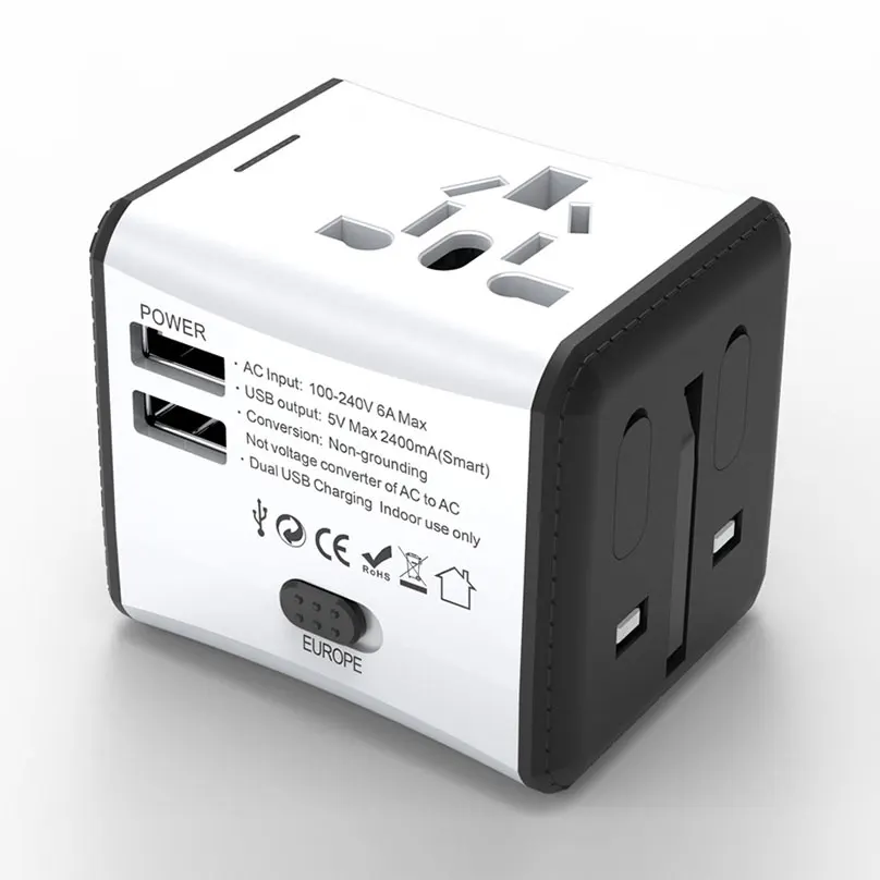 multi port usb charger universal travel charger usb charger mobile phone with wifi