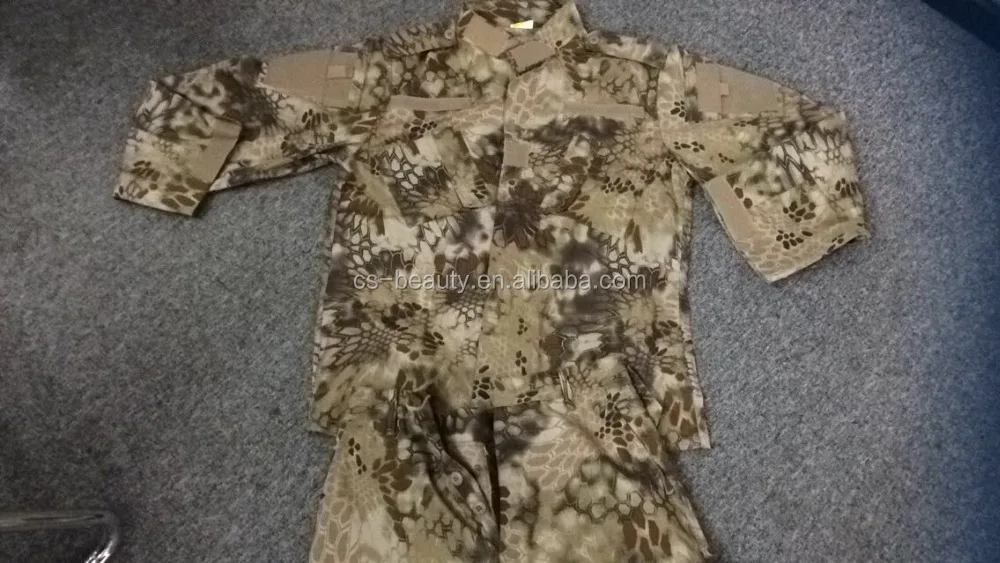 Mens Mandrake Kryptek Camouflage Tactical Combat Wargame Training Clothes Breathable Paintball Uniform