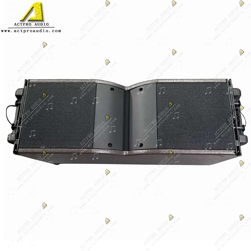 KR208 Church active passive line array  with crossover professional line arrays daul 8 inch top sound clear powerful speaker