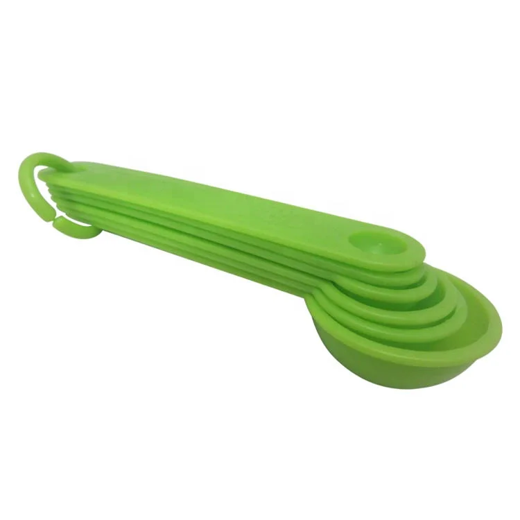 
Wholesale Good Quality Food Grade 6pcs Plastic Measuring Spoons 