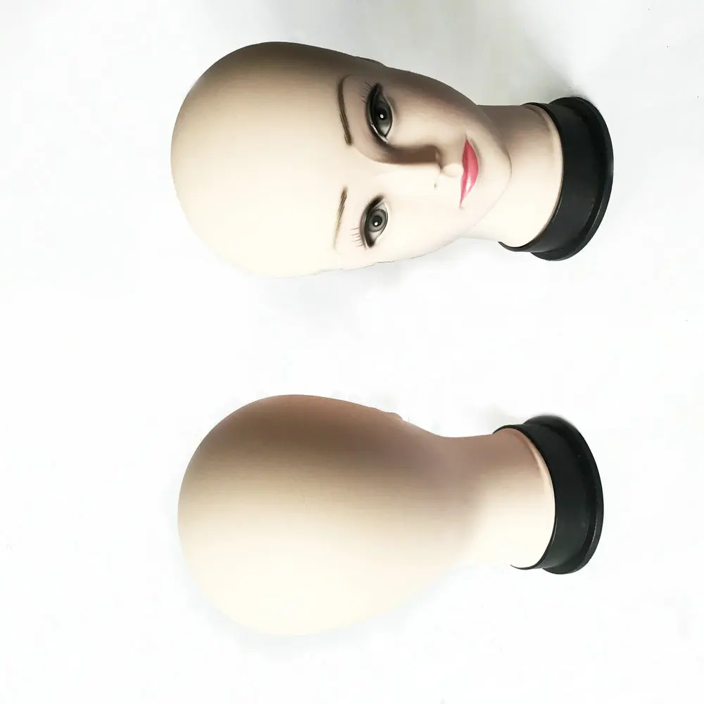
China wholesale wig display female makeup mannequin head without hair 