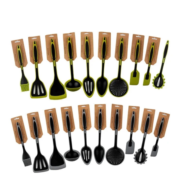 high quality kitchen utensils tools nylon silicone cooking skimmer