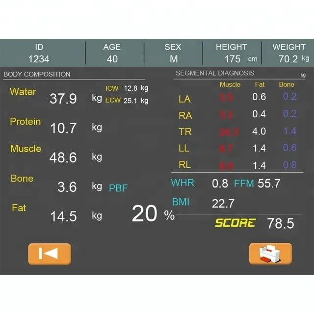 
body composition analyzer 