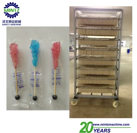 
production line for rock candy stick 