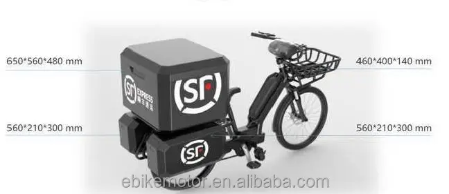 cargo ebike with larger carry capacity