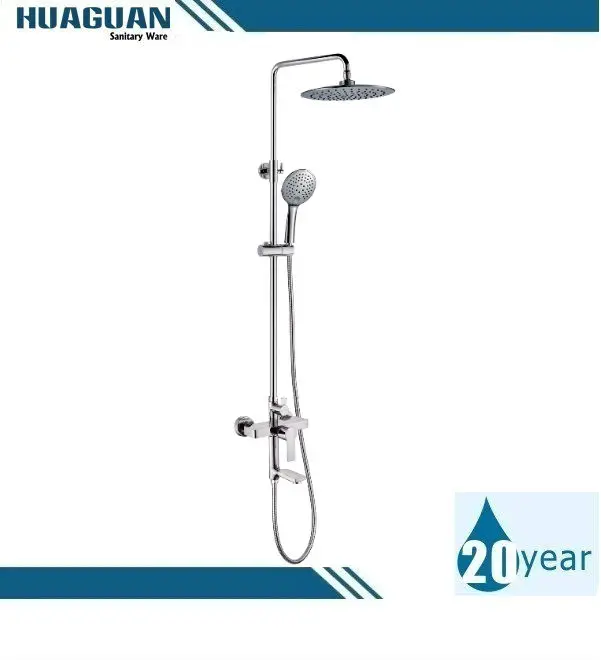 
Popular saveing water bath shower mixer with hand shower 