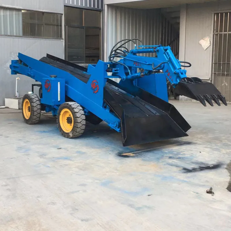 Underground Loader Mining Equipment Mining Loader with Side Dumping Bucket